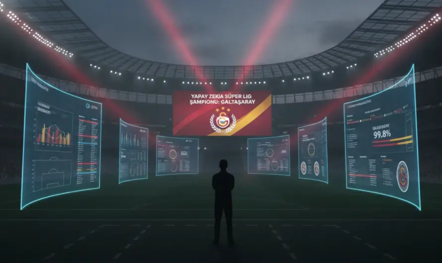 Yapay Zeka Süper Lig’de Kupanın Yönünü Galatasaray’a Çevirdi